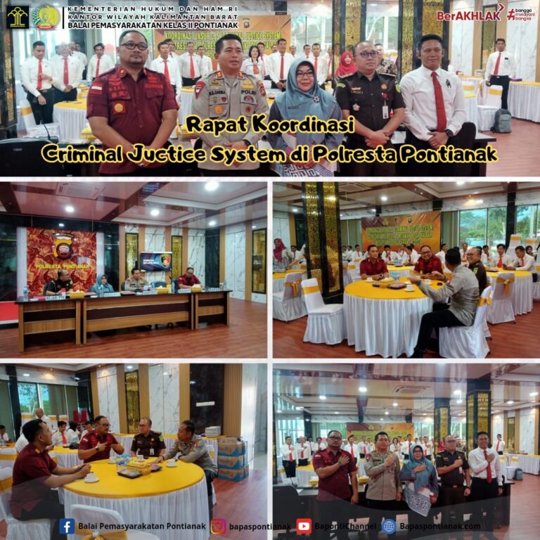 Kegiatan Bapas Kelas II Pontianak Kamis, 30 Mei 2024