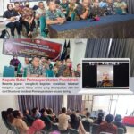 Sosialisasi Telaahan Kebijakan Urgensi Litmas Online yang disampaikan oleh Tim Direktorat Jenderal Pemasyarakatan secara daring